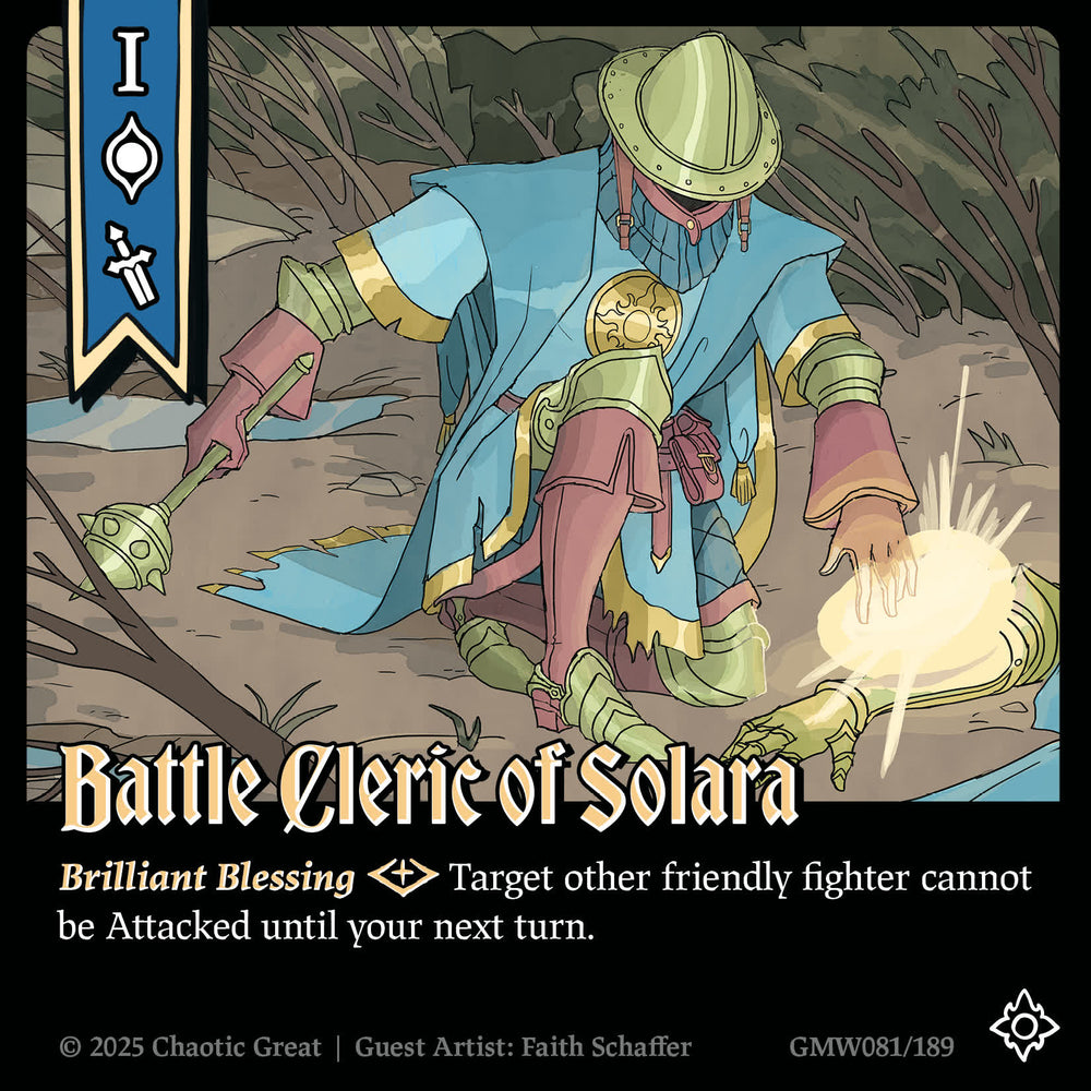 Battle Cleric of Solara (GMW081/189) [Base Set]