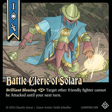 Battle Cleric of Solara (GMW081/189) [Base Set]