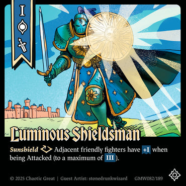 Luminous Shieldsman (GMW082/189) [Base Set]