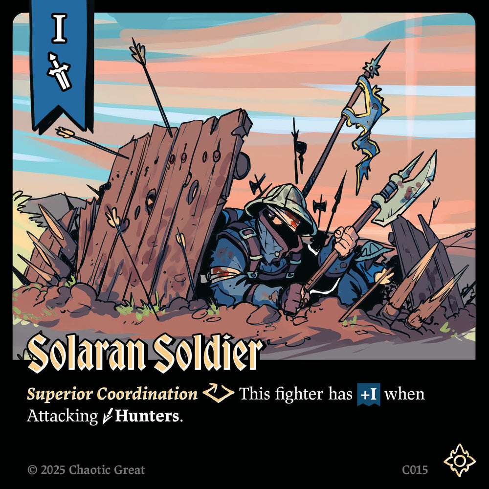 Solaran Soldier (C015) [Base Set]
