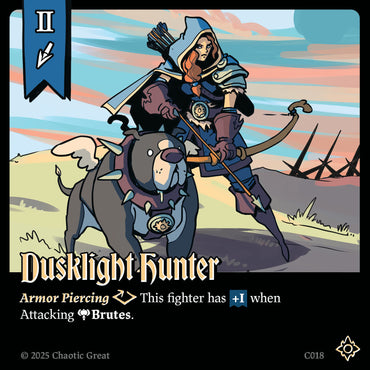 Dusklight Hunter (C018) [Base Set]