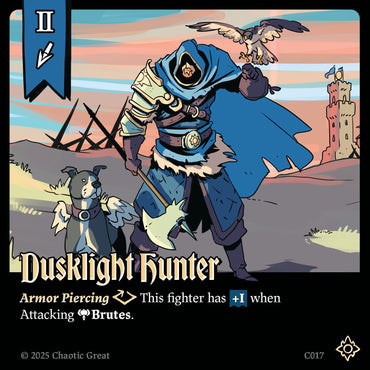 Dusklight Hunter (C017) [Base Set]