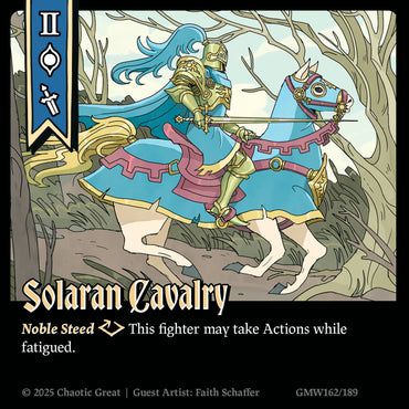 Solaran Cavalry (GMW162/189) [Base Set]