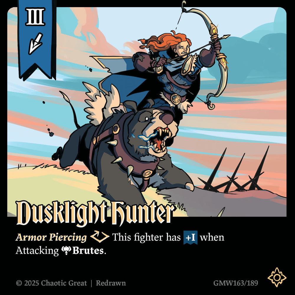 Dusklight Hunter (GMW163/189) [Base Set]
