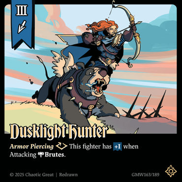 Dusklight Hunter (GMW163/189) [Base Set]