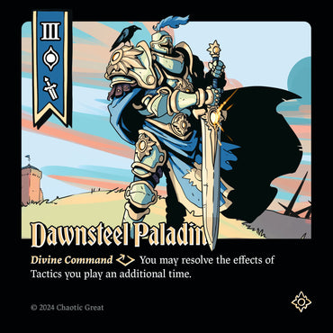 Dawnsteel Paladin [Base Set]
