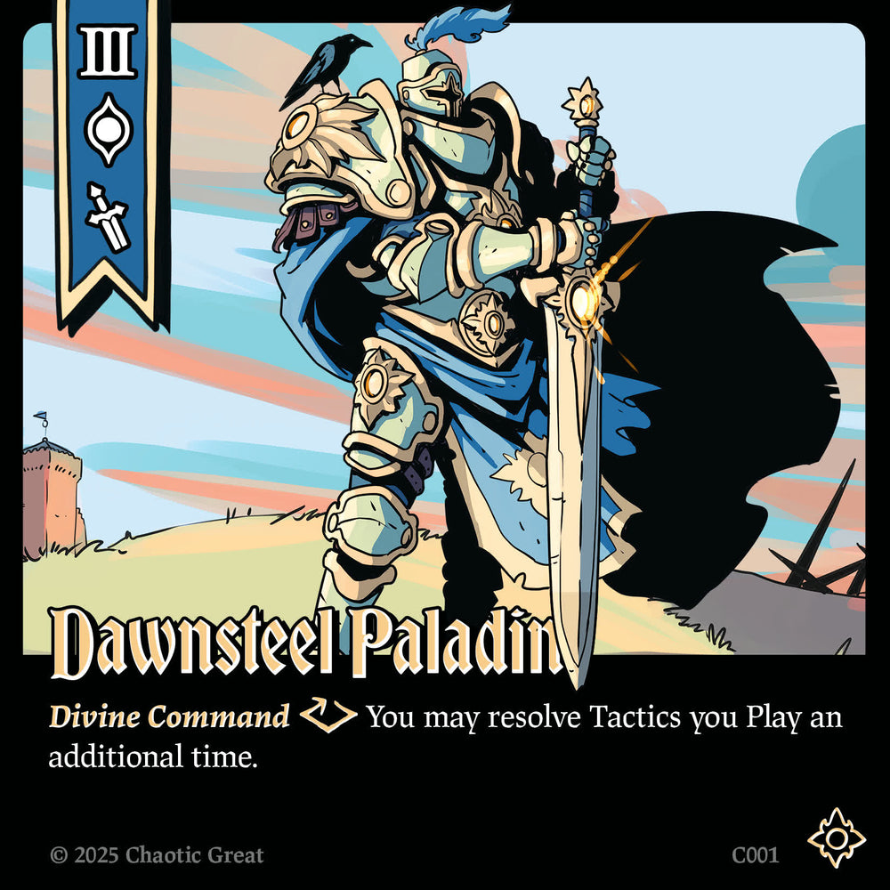 Dawnsteel Paladin (C001) [Base Set]