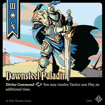 Dawnsteel Paladin (C001) [Base Set]