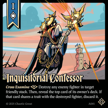 Inquisitorial Confessor (A045) [Auroxi Expansion]