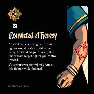 Convicted of Heresy [Auroxi Expansion]