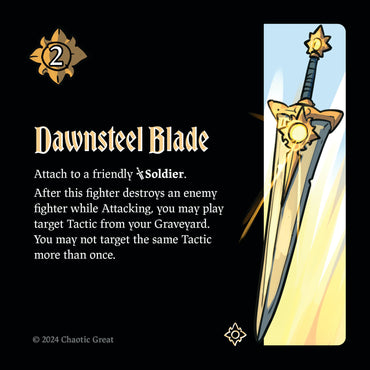 Dawnsteel Blade [Auroxi Expansion]