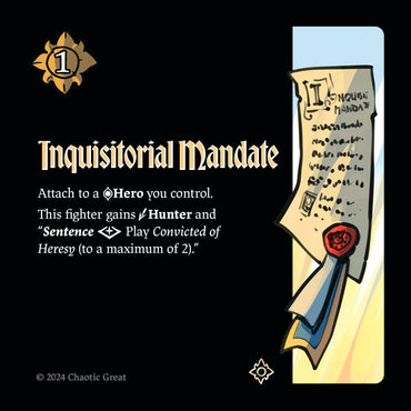 Inquisitorial Mandate [Auroxi Expansion]