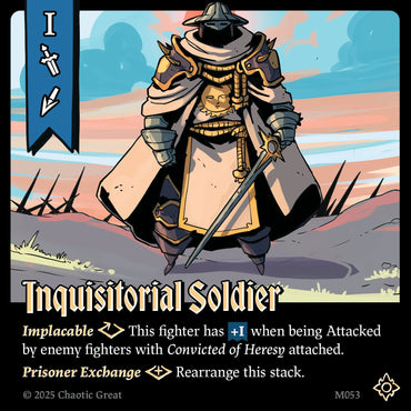 Inquisitorial Soldier (M053) [Marvorren Expansion]