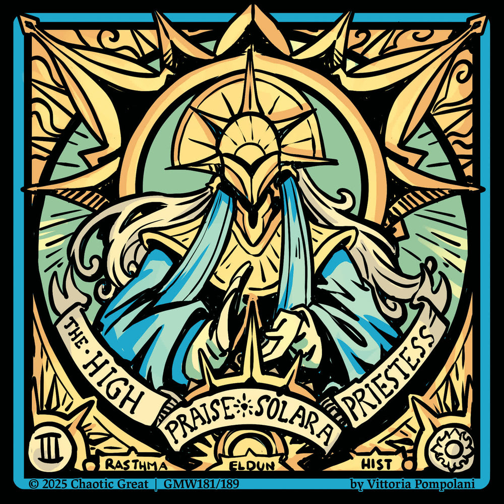 High Priestess (Textured) (GMW181/189) [Rotborn Expansion]