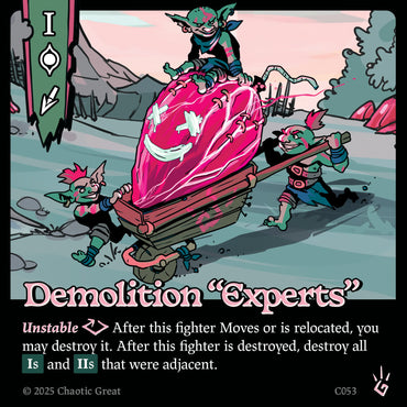 Demolition "Experts" (C053) [Base Set]