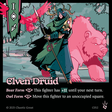 Elven Druid (C052) [Base Set]
