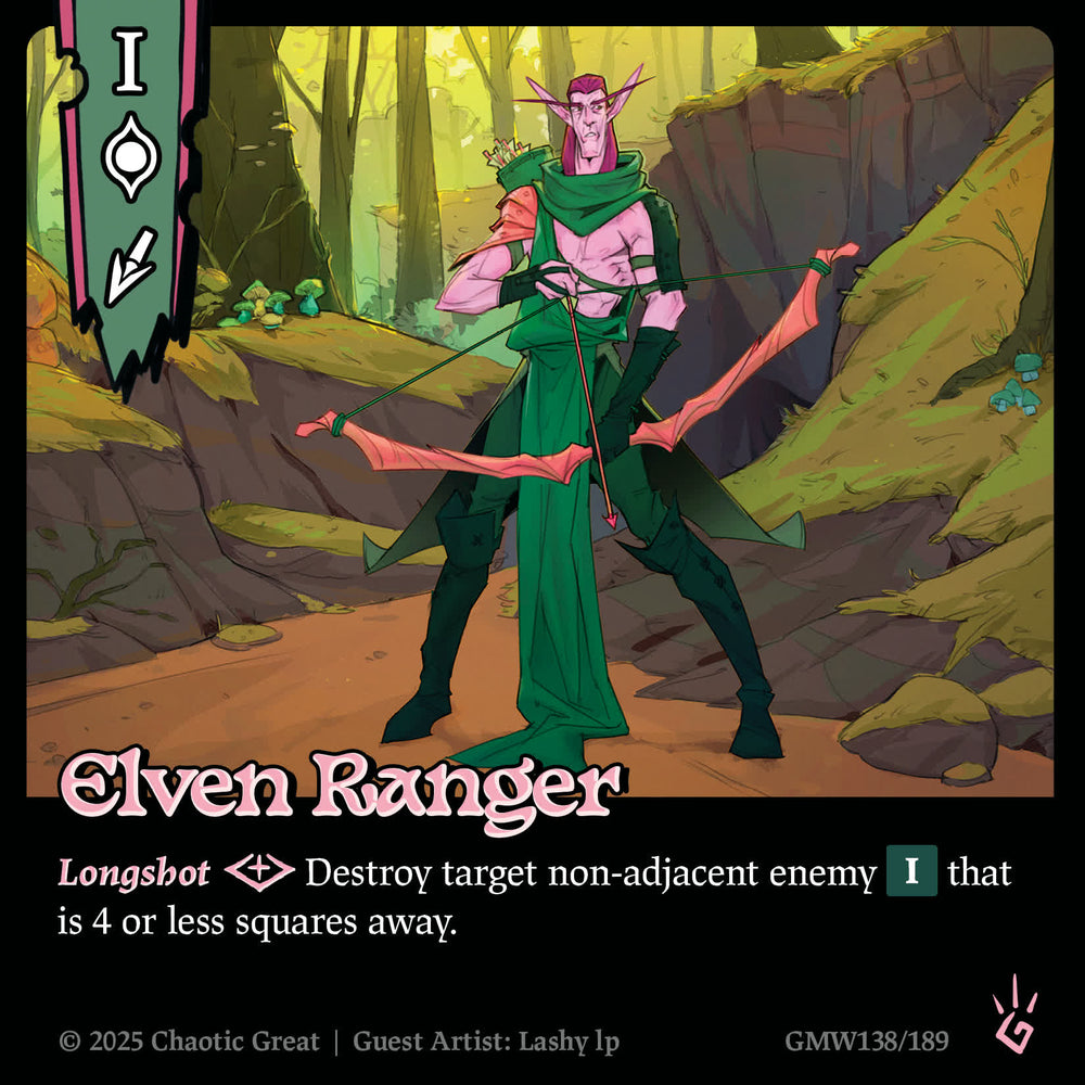 Elven Ranger (GMW138/189) [Base Set]