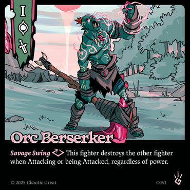 Orc Berserker (C051) [Base Set]