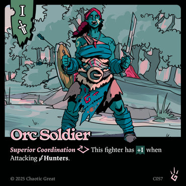 Orc Soldier (C057) [Base Set]