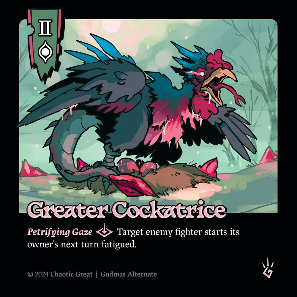 Greater Cockatrice [Base Set]
