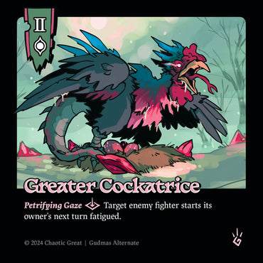 Greater Cockatrice [Base Set]