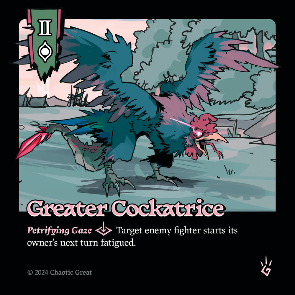 Greater Cockatrice [Base Set]