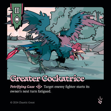 Greater Cockatrice [Base Set]