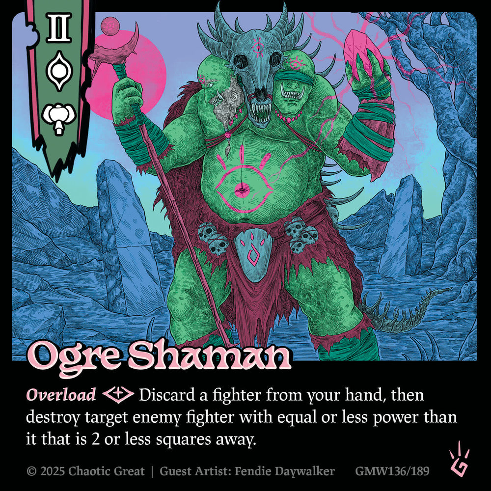 Ogre Shaman (GMW136/189) [Base Set]