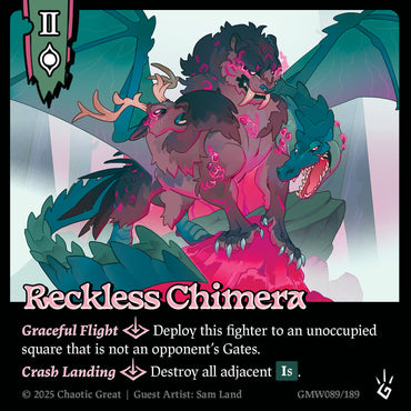 Reckless Chimera (GMW089/189) [Base Set]