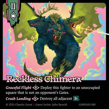 Reckless Chimera (GMW165/189) [Base Set]
