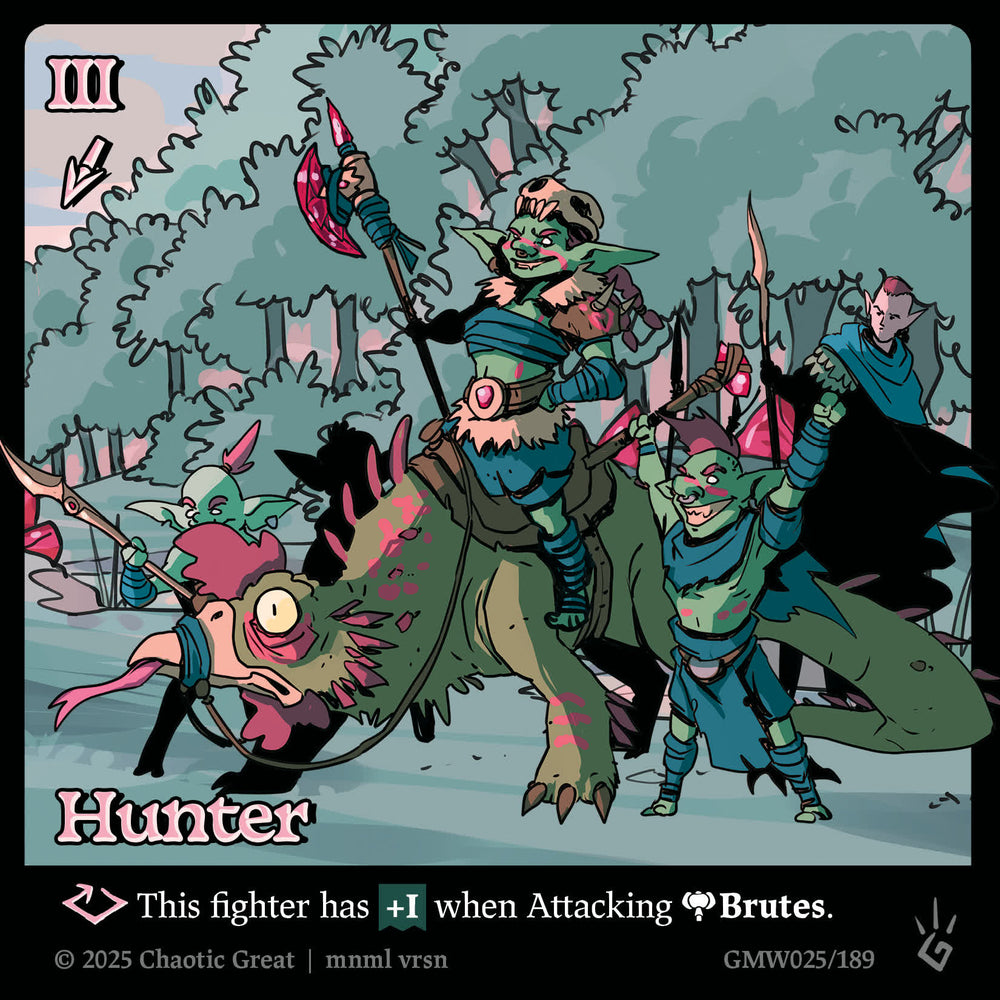 Hunter (Goblin) (GMW025/189) [Base Set]
