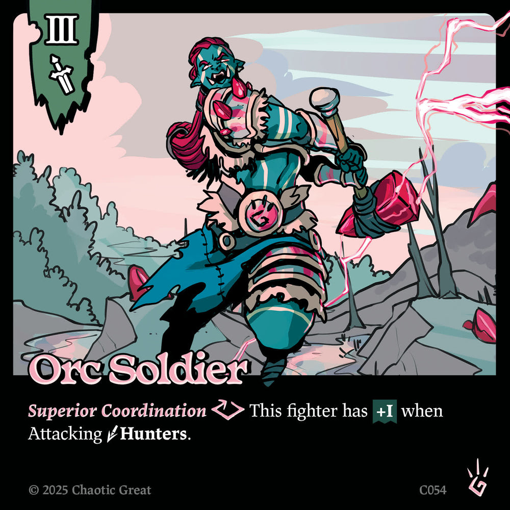 Orc Soldier (C054) [Base Set]