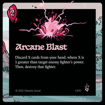 Arcane Blast (C070) [Base Set]
