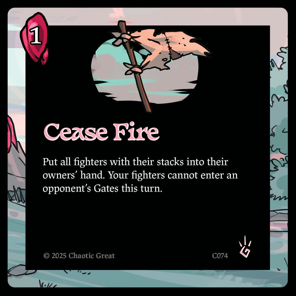 Cease Fire (C074) [Base Set]