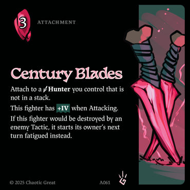 Century Blades (A061) [Auroxi Expansion]