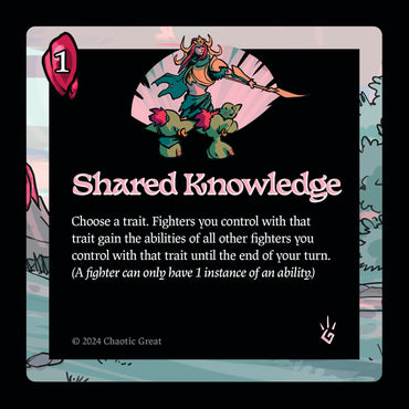 Shared Knowledge [Auroxi Expansion]