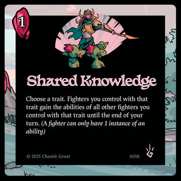 Shared Knowledge (A058) [Auroxi Expansion]