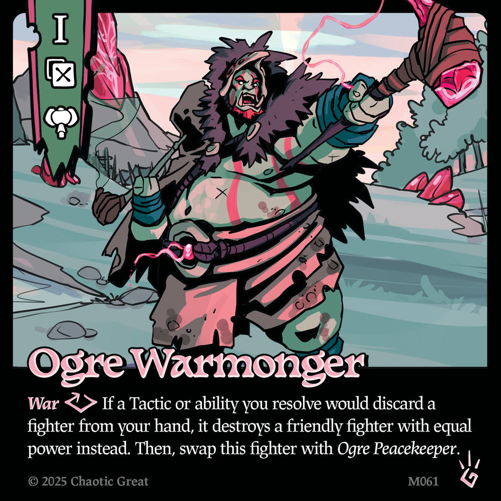 Ogre Warmonger (M061) [Marvorren Expansion]