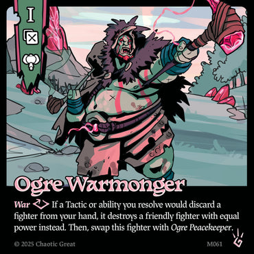 Ogre Warmonger (M061) [Marvorren Expansion]