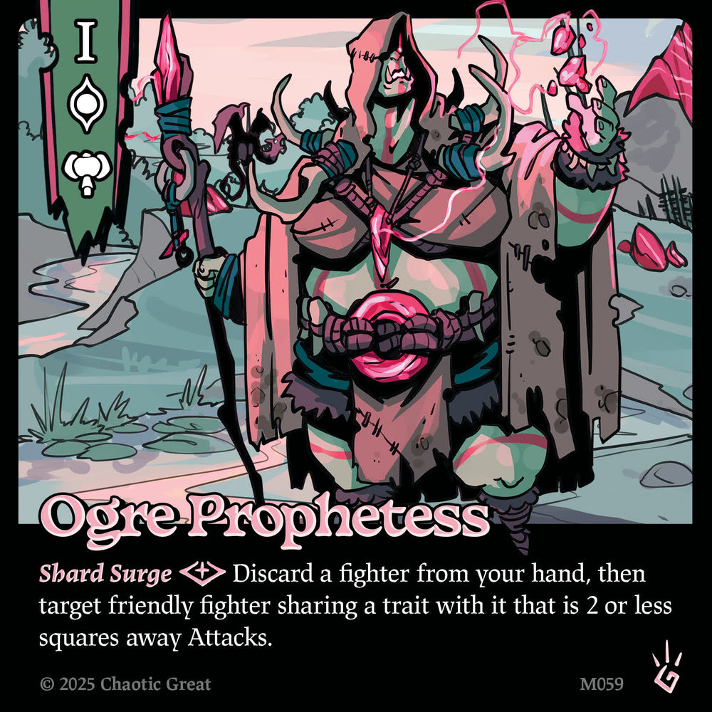 Ogre Prophetess (M059) [Marvorren Expansion]