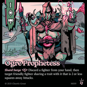 Ogre Prophetess (M059) [Marvorren Expansion]