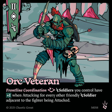 Orc Veteran (M058) [Marvorren Expansion]