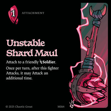 Unstable Shard Maul (M064) [Marvorren Expansion]