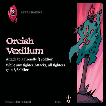 Orcish Vexillum (M063) [Marvorren Expansion]