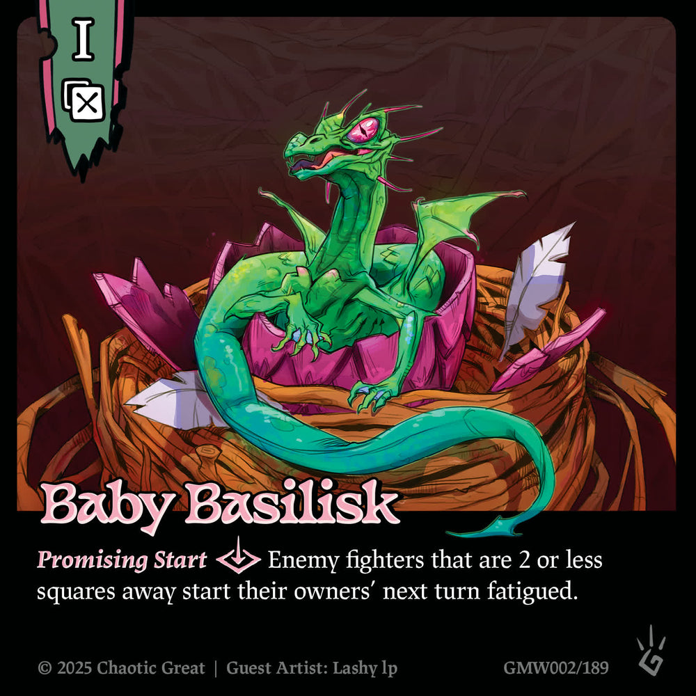 Baby Basilisk (GMW002/189) [Rotborn Expansion]