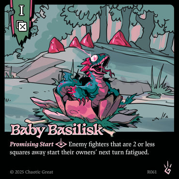 Baby Basilisk (R061) [Rotborn Expansion]
