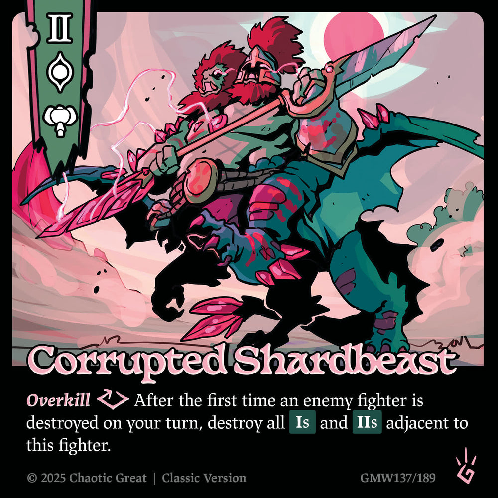 Corrupted Shardbeast (GMW137/189) [Rotborn Expansion]