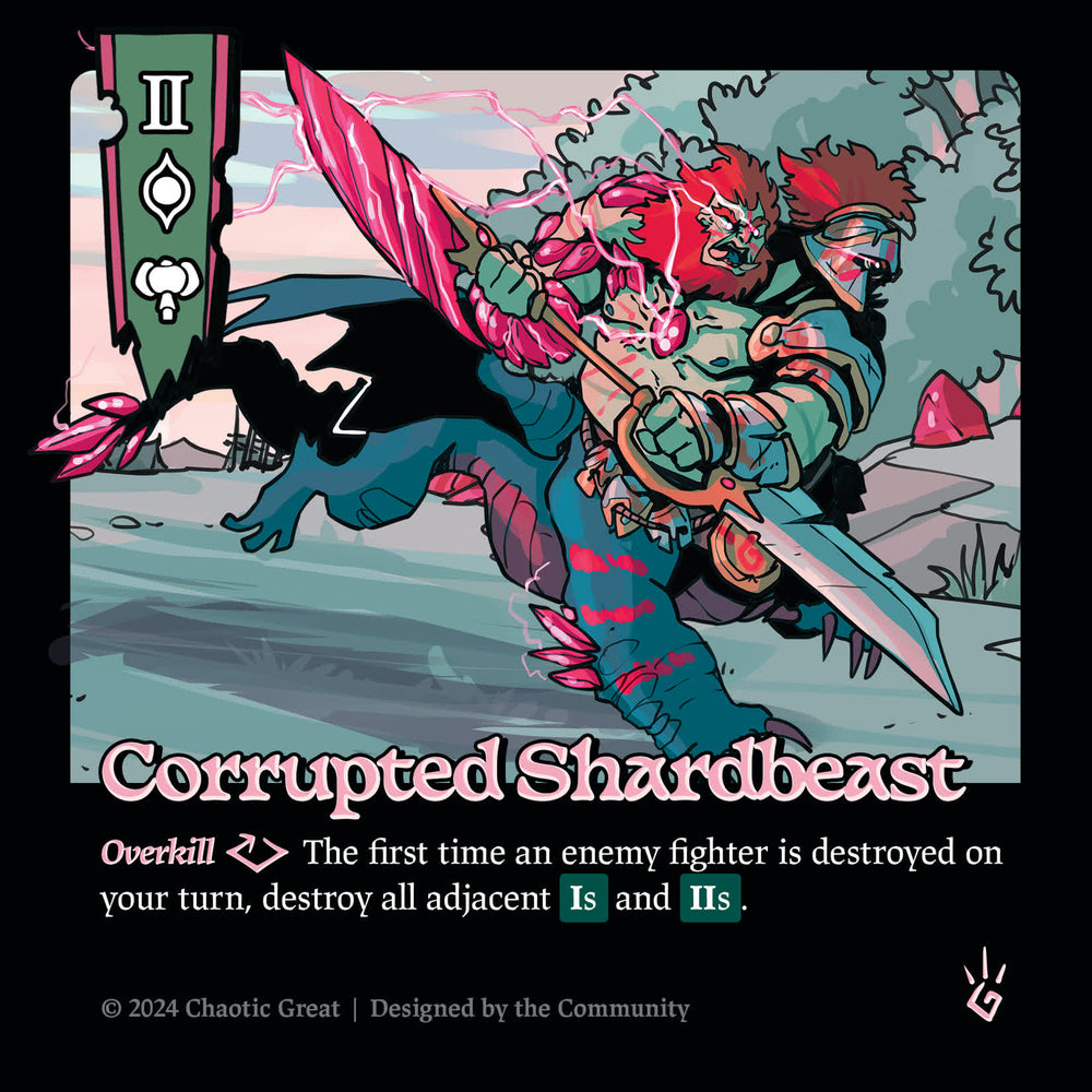 Corrupted Shardbeast [Rotborn Expansion]