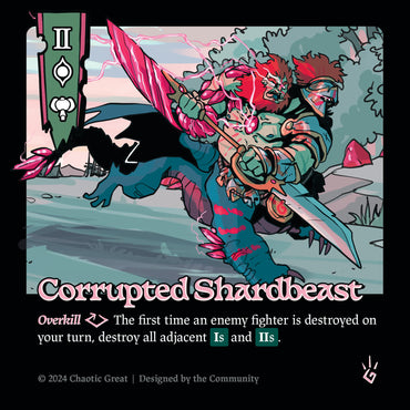 Corrupted Shardbeast [Rotborn Expansion]