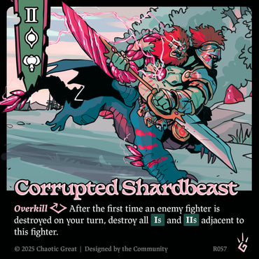 Corrupted Shardbeast (R057) [Rotborn Expansion]